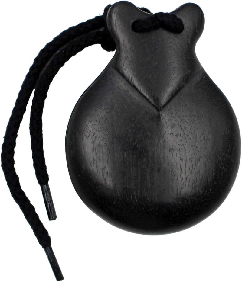 Jale Professional Flamenco Spanish Castanets - Ebony Wood, Black Finish, Authentic Sound, Made in Spain for Performances & Advanced Dancers - Image 2